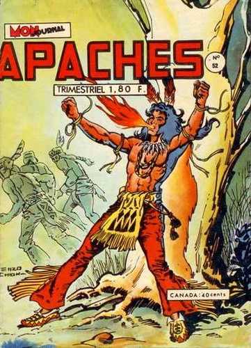 Scan de la Couverture Apaches n 52